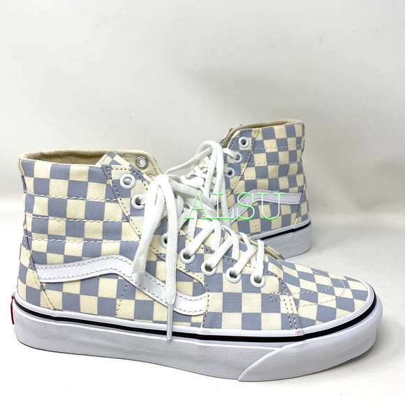 VANS 🔥SALE!🔥 Men's Sneakers Size 13 SK8-Hi Tapered Check Blue VN0A4U16XHX - Picture 3 of 6